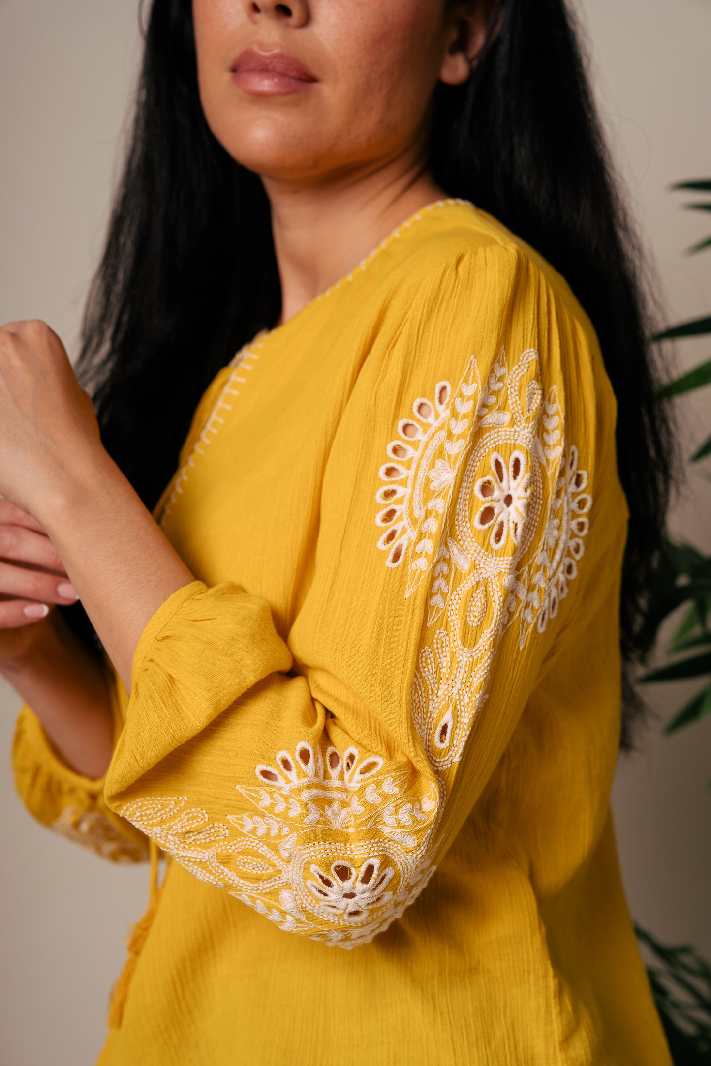 Blusa Scotch- Amarillo