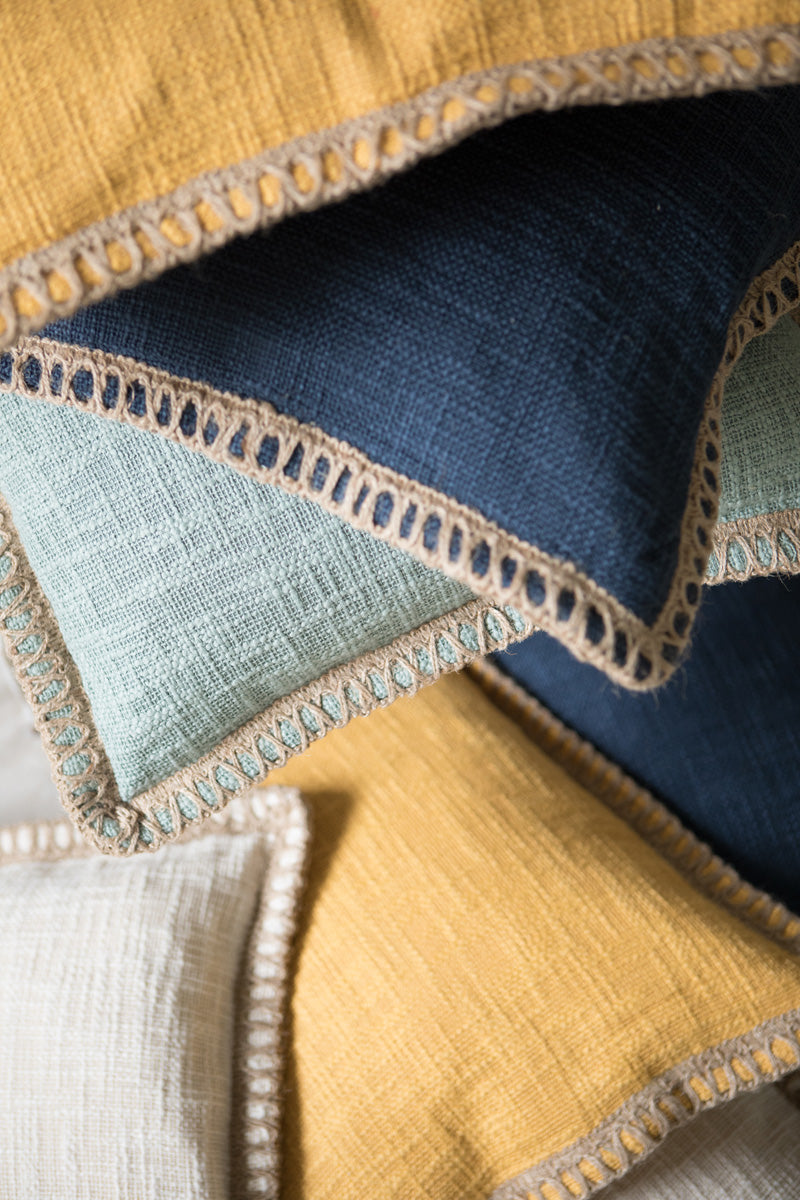 Funda Imperial Azul Marino | 50x50 cm