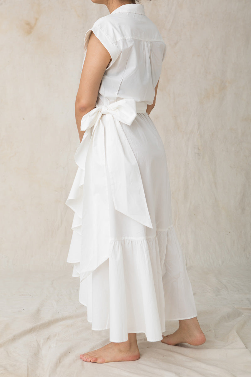 Vestido Clásico Blanco