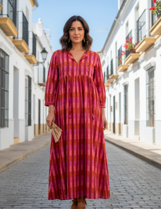 Napoli Dress- Pink
