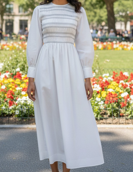 Vestido Noura- Blanca