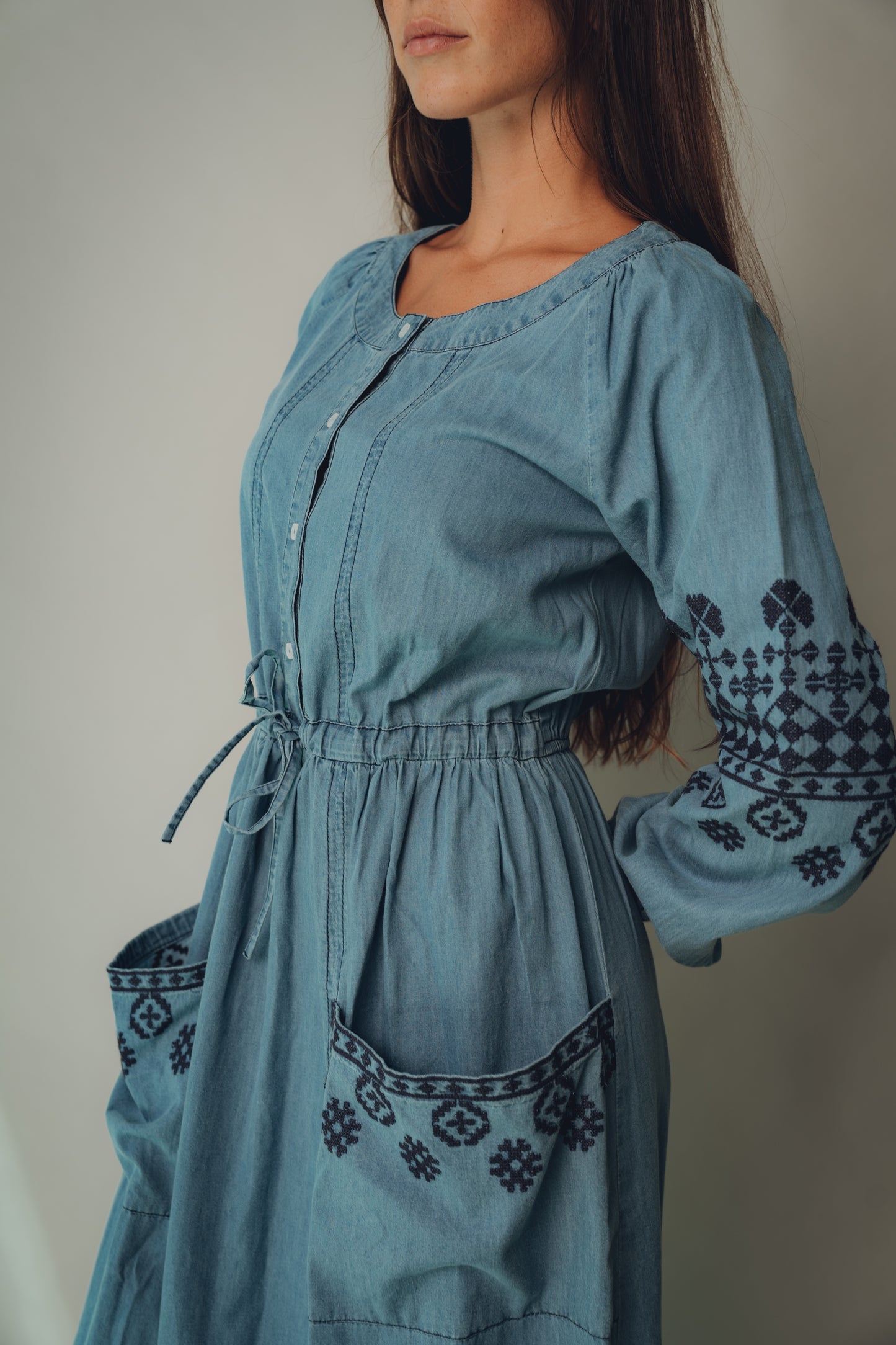 Vestido Jane - Vestido estilo Denim