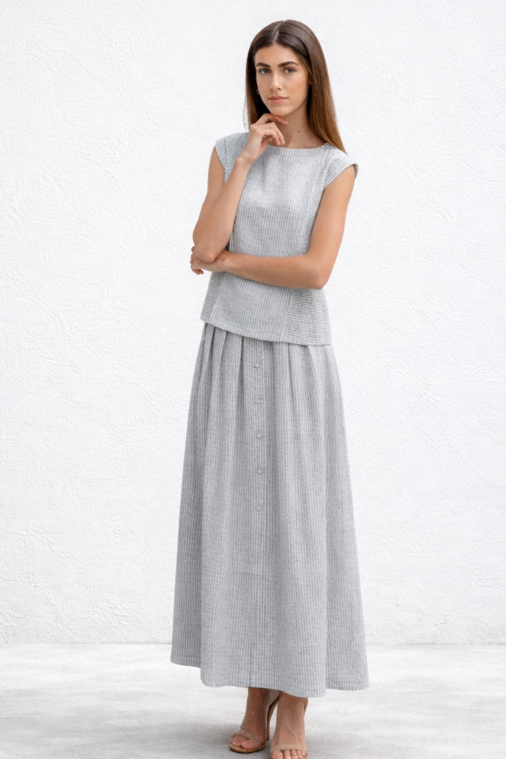 Elena Set White