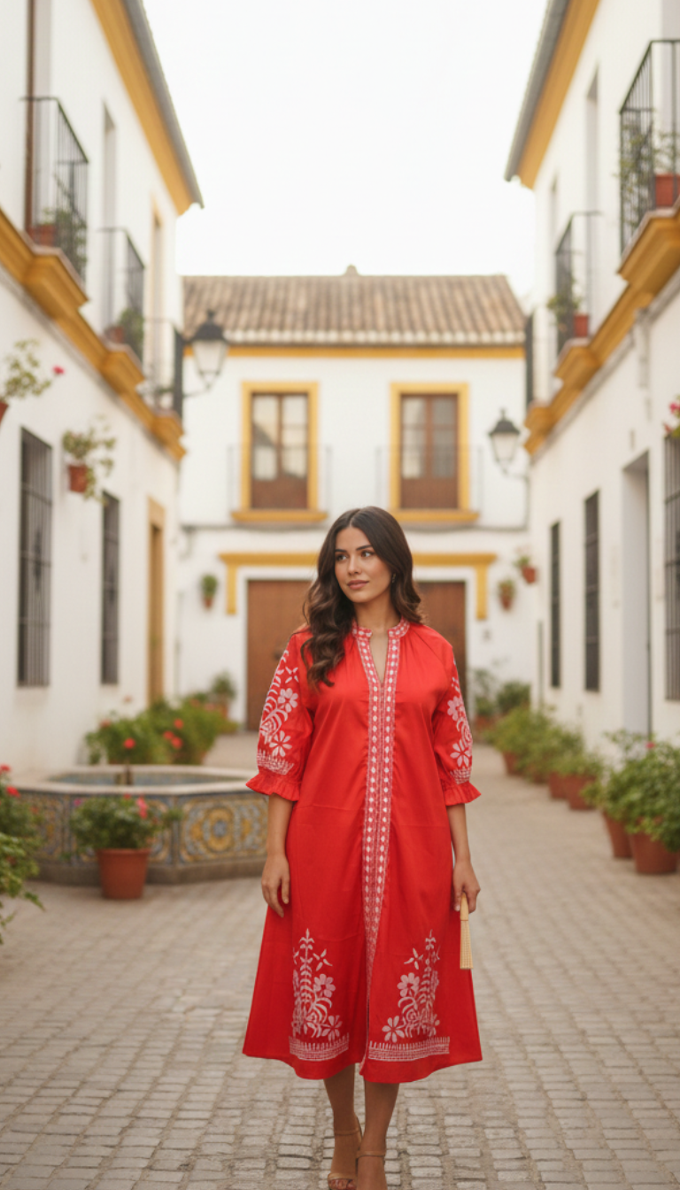 Rosa Roja Dress