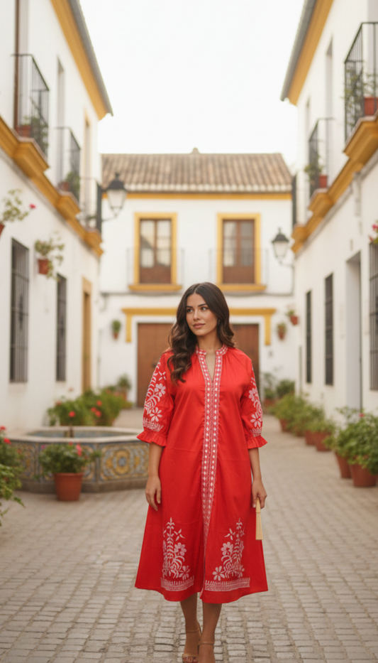 Rosa Roja Dress