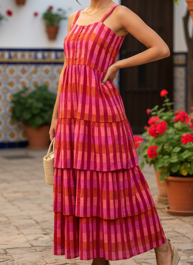 Roma Dress- Pink