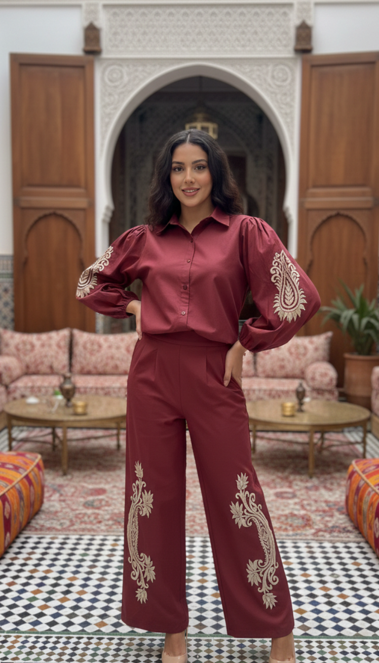 Borgoña Embroidery Set
