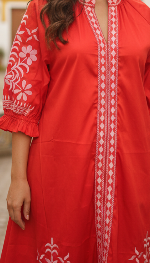 Rosa Roja Dress