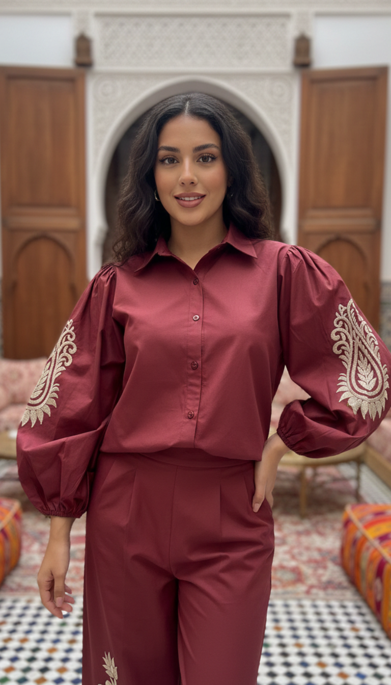 Borgoña Embroidery Set