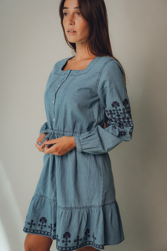 Vestido Corto Jane - Vestido estilo Denim