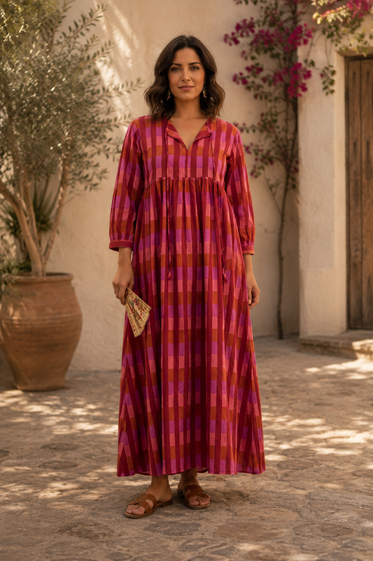 Napoli Dress- Pink