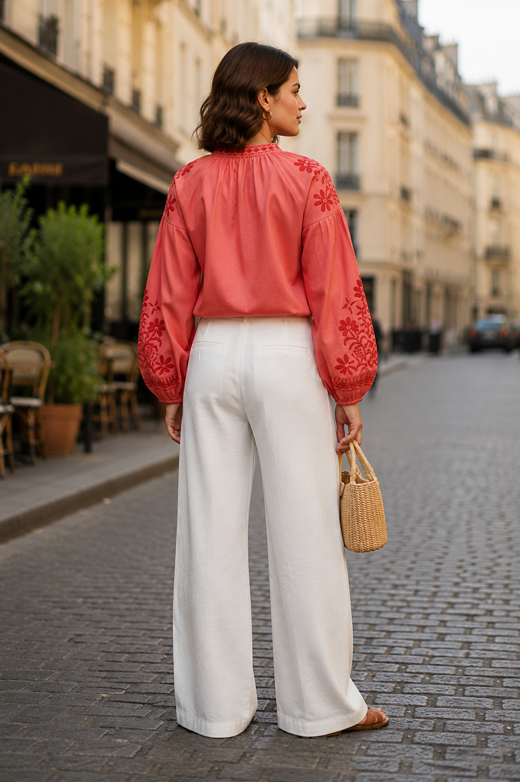 Rosa Bordada Blouse