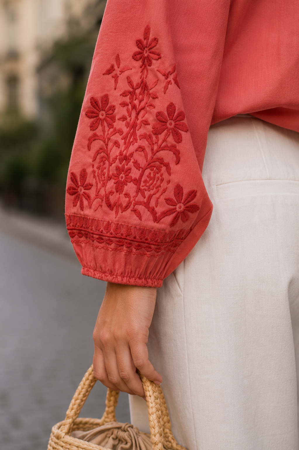 Rosa Bordada Blouse