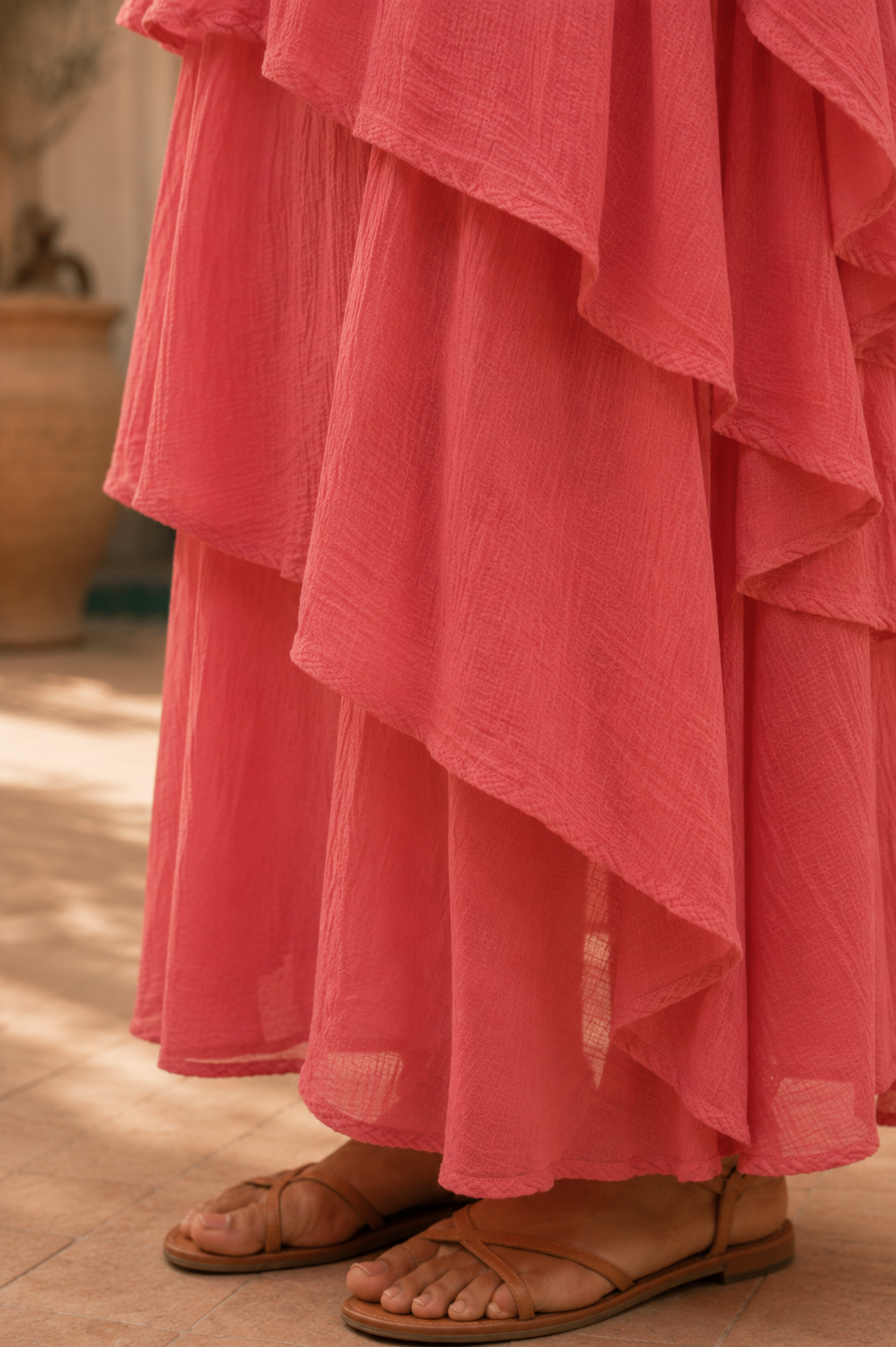 Menorca Dress- Pink
